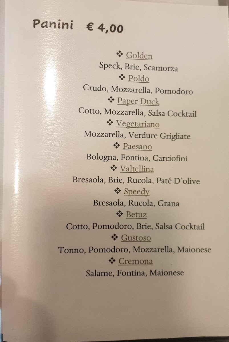 Le Café De Flore Menu - Image 1